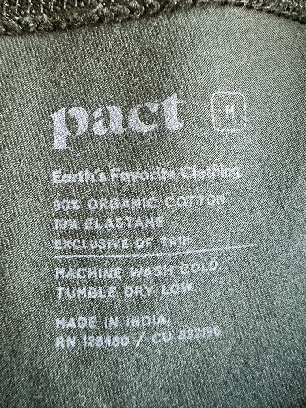 Flawed NWOT Sz M Pact Organic Cotton On The Go-To Legging in Mountain View - Picture 3 of 7